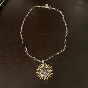 Be the light sun pendant and chain